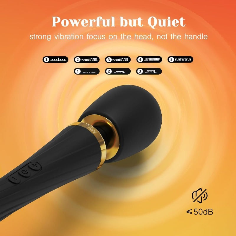 LuxePower Wand – Rechargeable Deep Tissue Massager