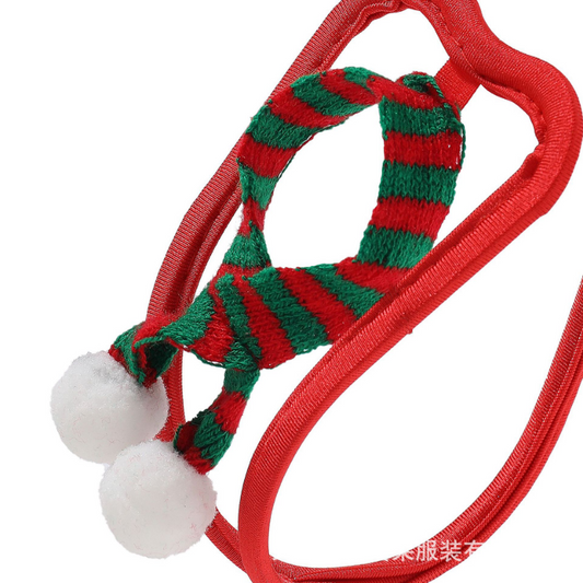Men’s Sexy Christmas C-String Underwear – Naughty Holiday Lingerie