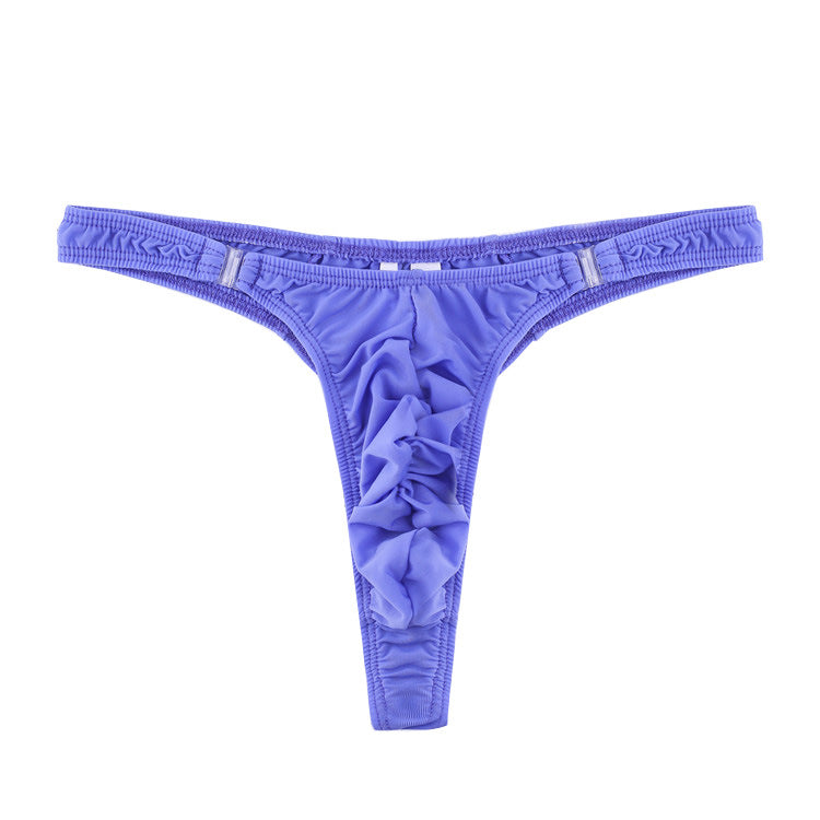 Men’s Metallic Erotic Thong – Bold, Shiny & Sensual Underwear for Confident Men