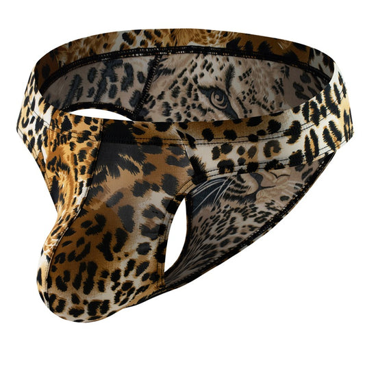 Wild Instinct Men’s Sexy Animal Print Underwear – Tiger, Leopard & Snake Pattern Briefs