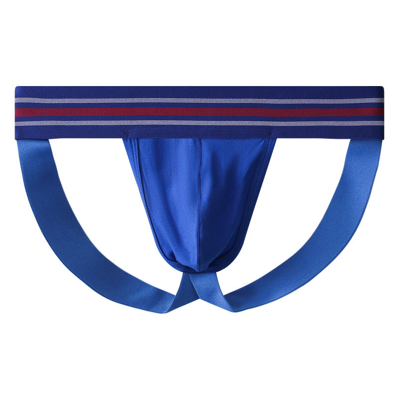 Men’s Sexy Jockstrap Underwear – Athletic Style Erotic Lingerie in Red, White, Blue & Black