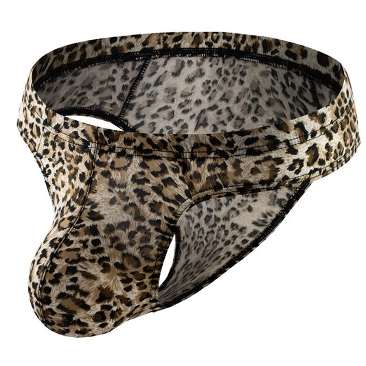 Wild Instinct Men’s Sexy Animal Print Underwear – Tiger, Leopard & Snake Pattern Briefs