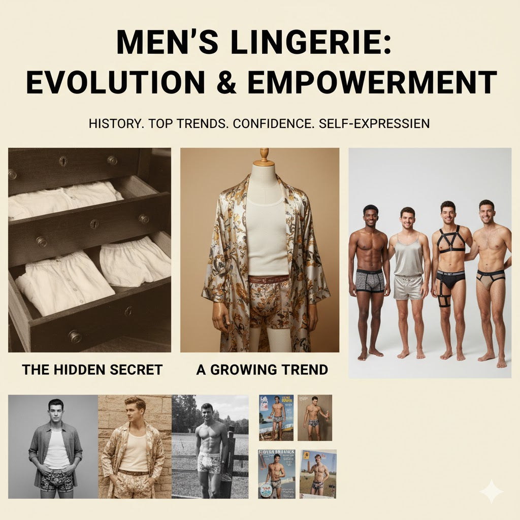 From Taboo to Trend: The Ultimate Guide to Men’s Lingerie