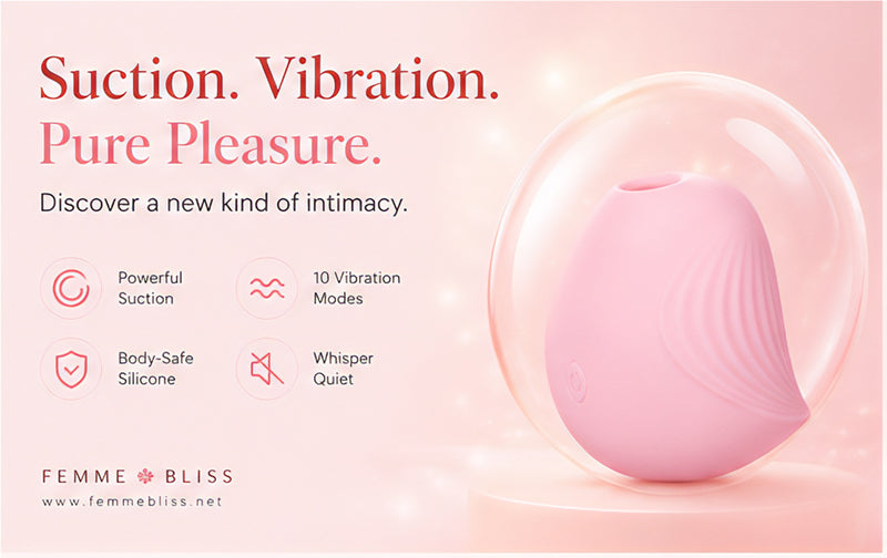 New arrivals at Femme Bliss — PetalPulse air-pulse vibrator