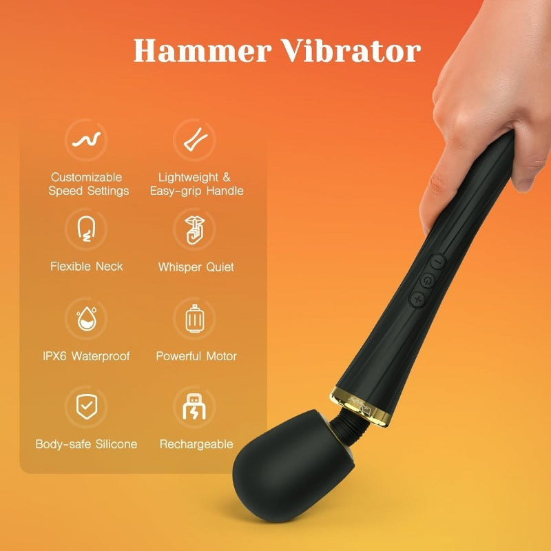 LuxePower Wand – Rechargeable Deep Tissue Massager