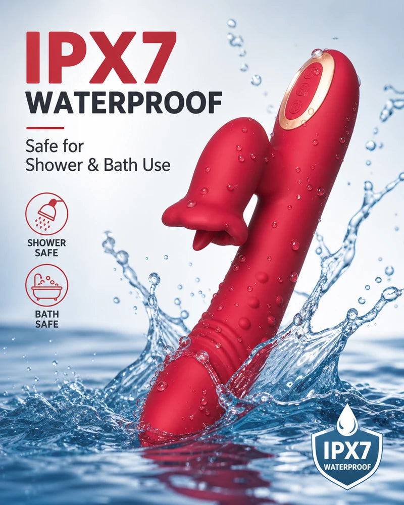 ThrustBliss Pro — Auto-Thrusting Suction Vibrator