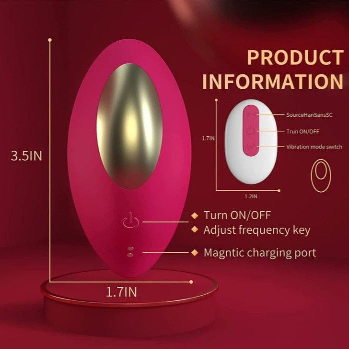 BlissWave — App-Controlled Wearable Suction Vibrator