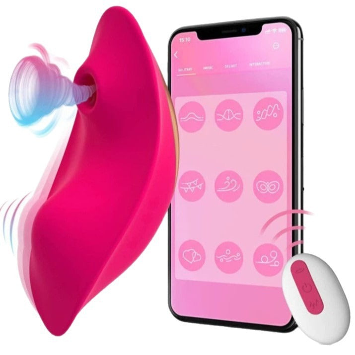 BlissWave — App-Controlled Wearable Suction Vibrator