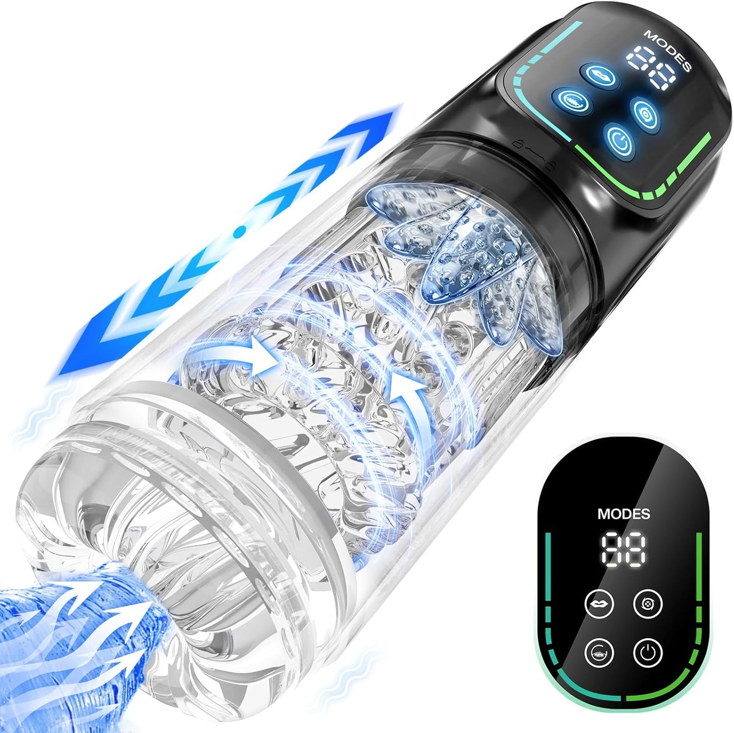 CycloneMax Interactive Thrusting & Rotating Stroker