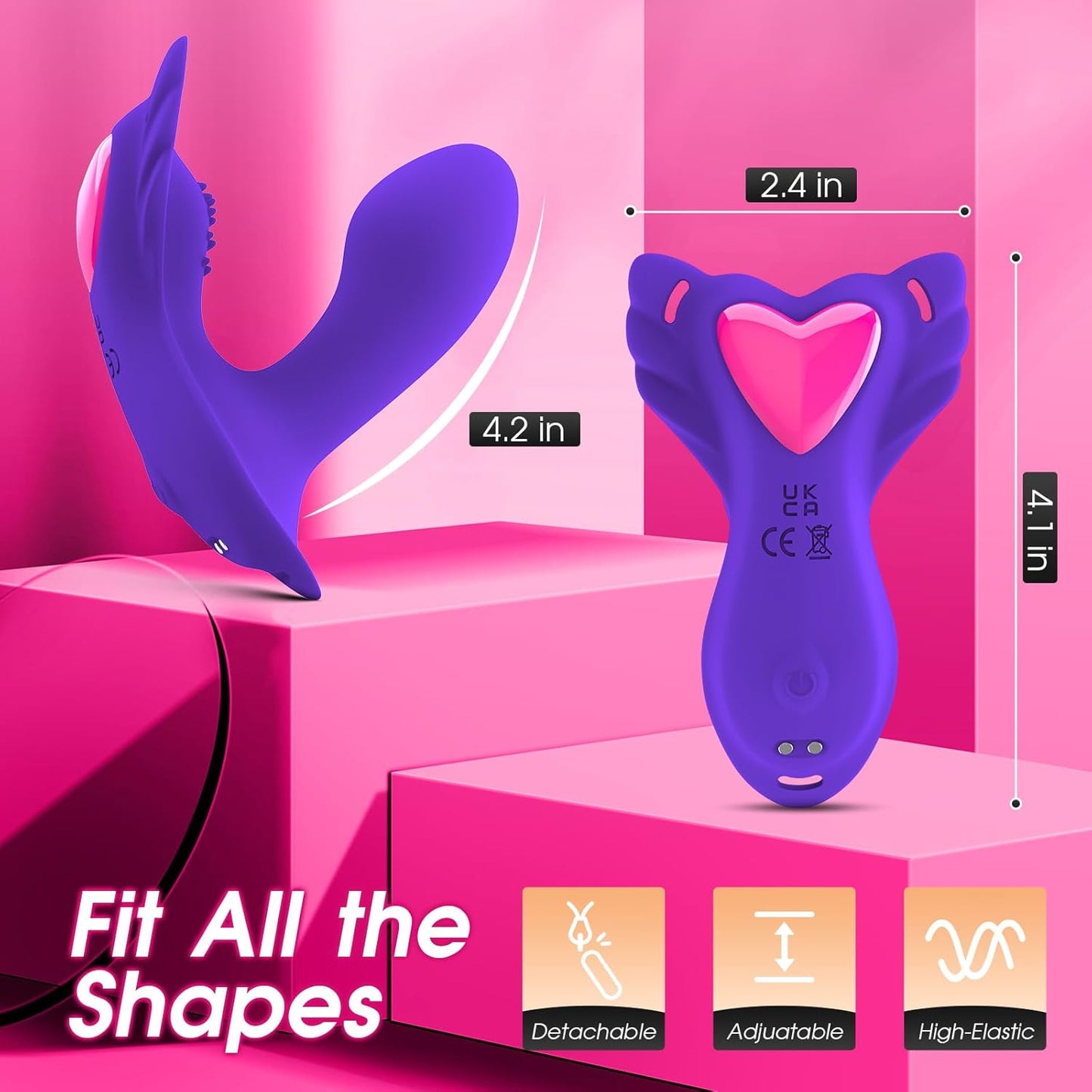 SweetPulse App-Controlled Wearable Vibrator