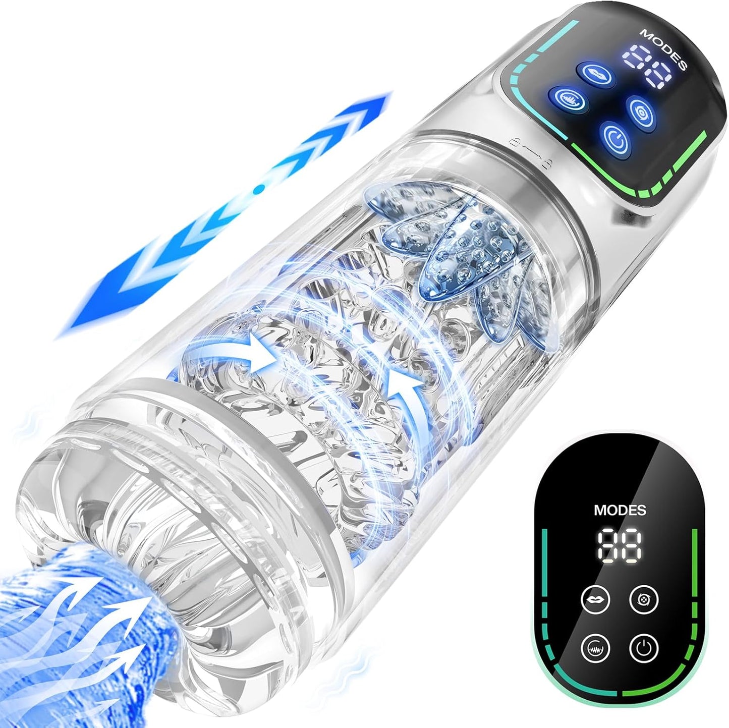 CycloneMax Interactive Thrusting & Rotating Stroker