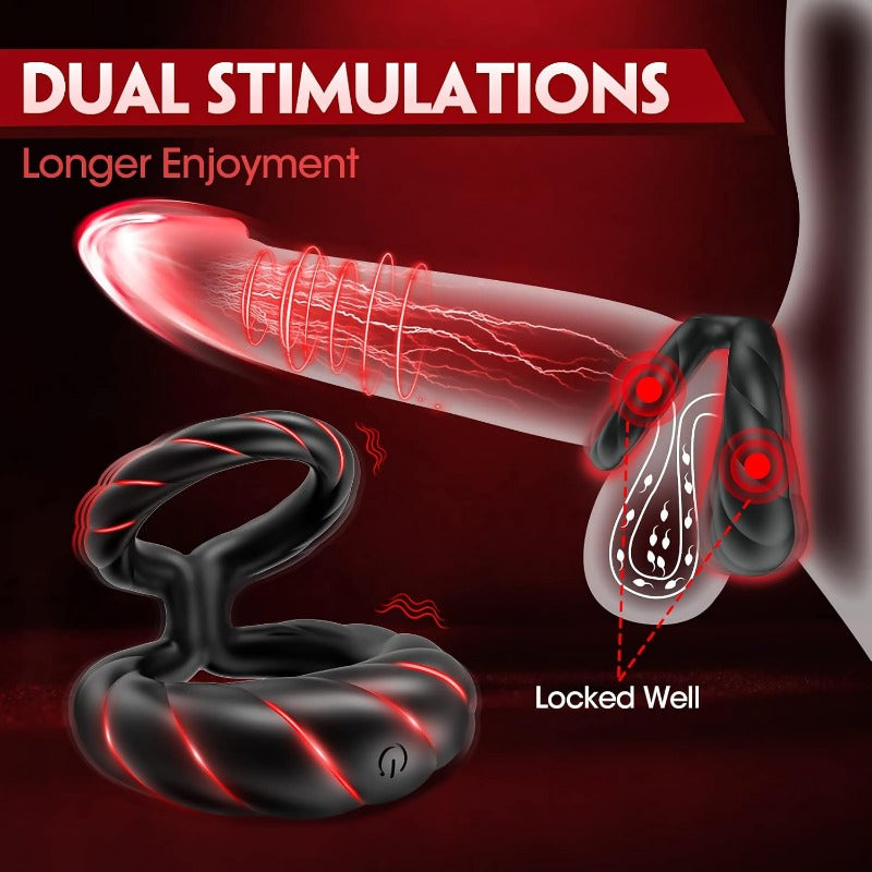 VibeRing Turbo Dual Motor Vibrating Cock Ring