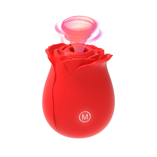 BloomPulse Rose Suction Vibrator