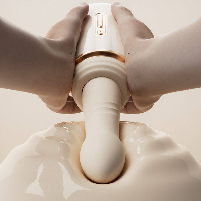 SteelBliss Pro — App-Controlled Auto-Thrusting AV Wand Vibrator