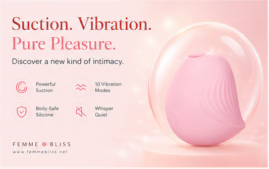 PetalPulse — Air-Pulse Clitoral Suction Vibrator