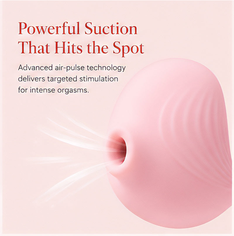 PetalPulse — Air-Pulse Clitoral Suction Vibrator