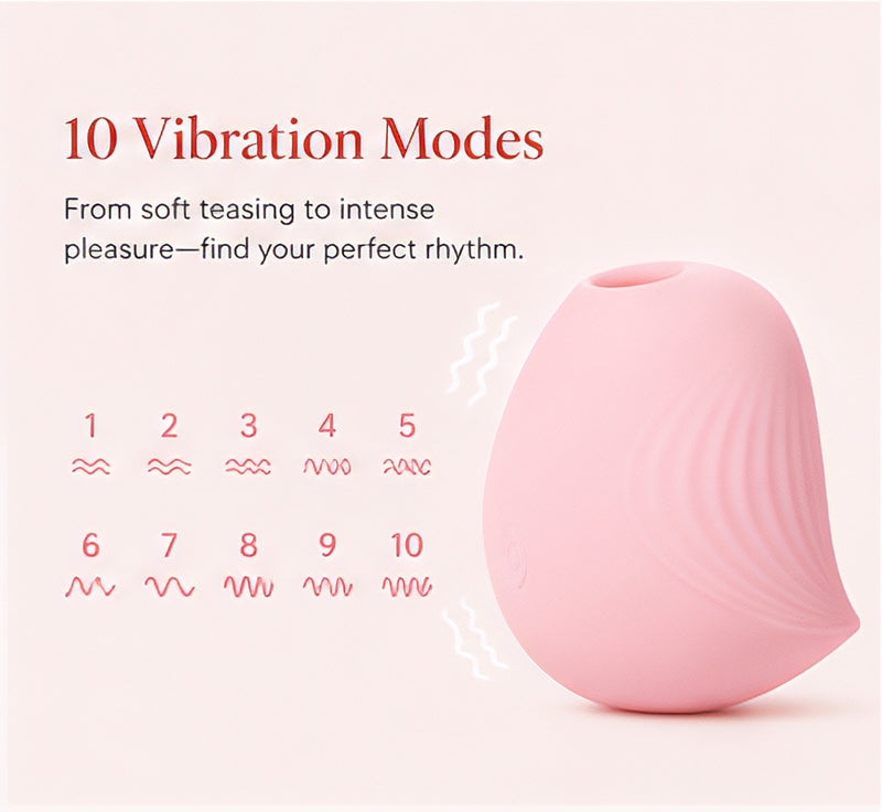 PetalPulse — Air-Pulse Clitoral Suction Vibrator