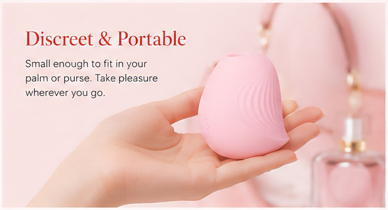PetalPulse — Air-Pulse Clitoral Suction Vibrator