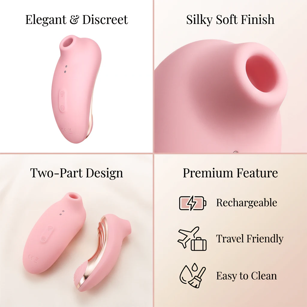 VelvetArc — Suction Clitoral Vibrator
