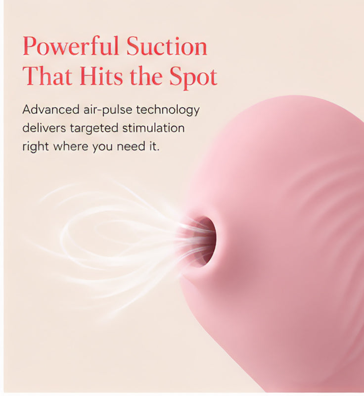 LunaDove — Air-Pulse Clitoral Suction Vibrator