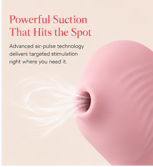 LunaDove — Air-Pulse Clitoral Suction Vibrator