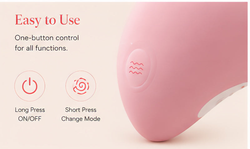 LunaDove — Air-Pulse Clitoral Suction Vibrator