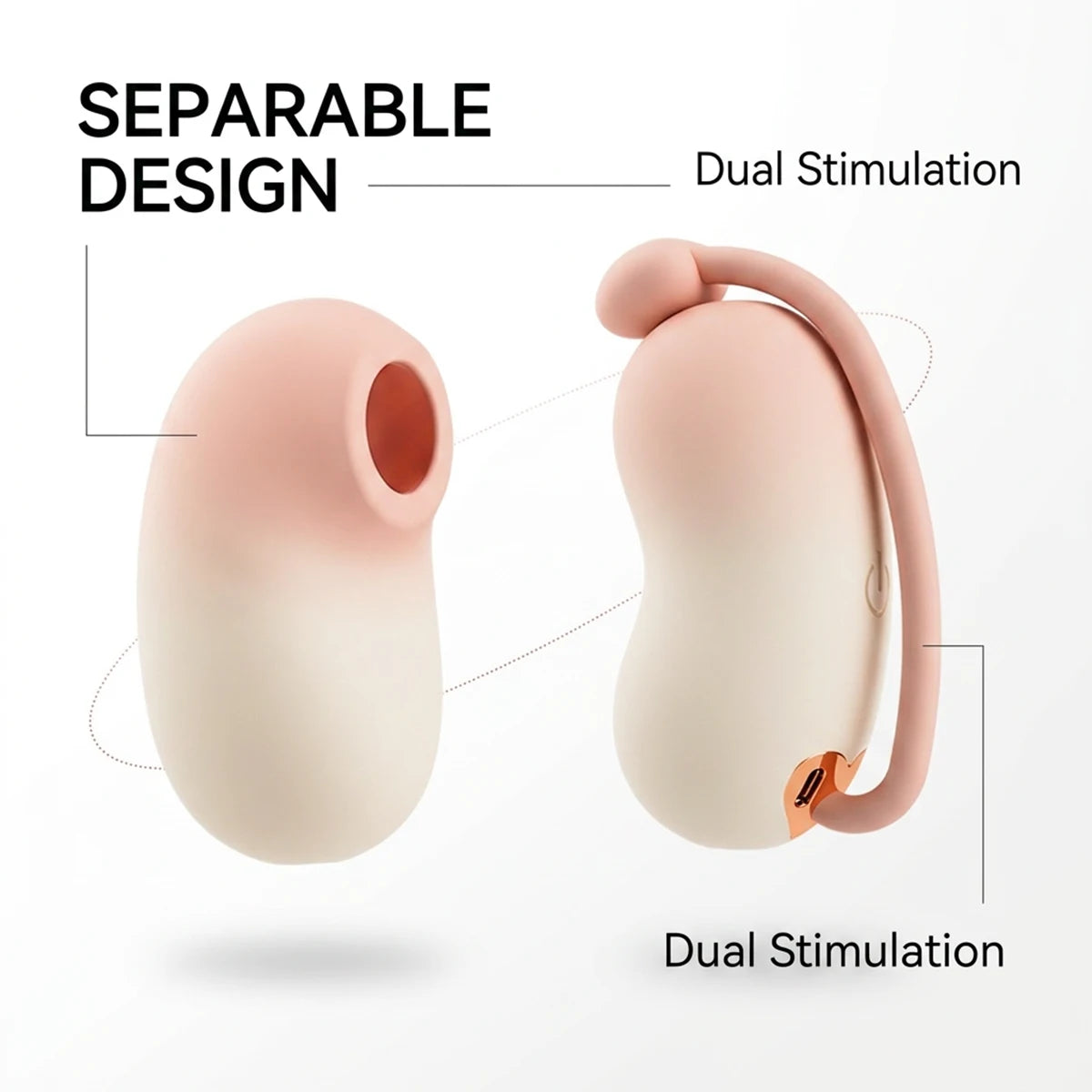 PodPulse Bean — Wearable Suction & Vibration Egg