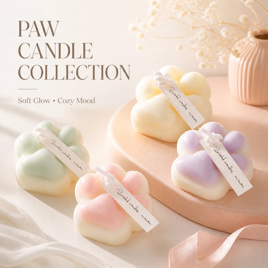MeltMoment Paw — Low-Temp Drip Candle