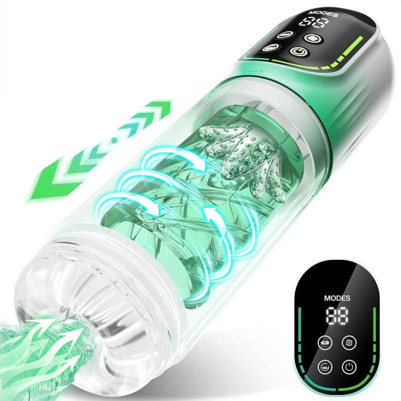 CycloneMax Interactive Thrusting & Rotating Stroker
