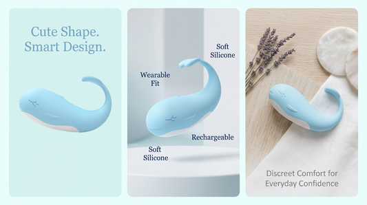 TidalBliss Whale — Wearable Vibrating Egg